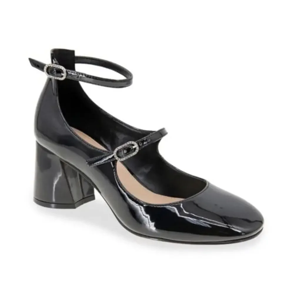 BCBGENERATION Maxanna Women's Faux Leather Mary Jane Pumps - Size 7.5 NWOT